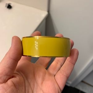 JCrew Factory Yellow Bangle Bracelet